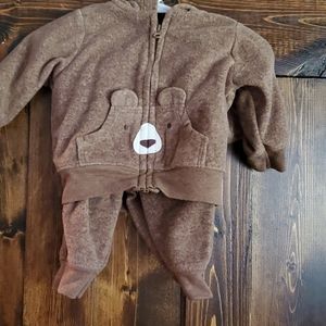 Bear outfit 0-3 month